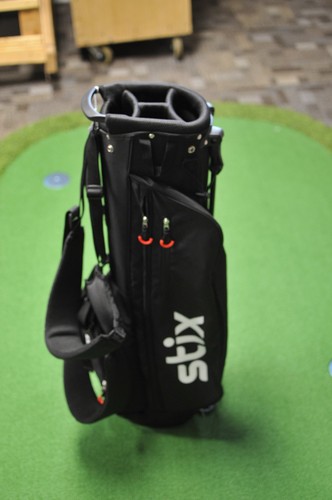 Stix stand golf bag - bag, black