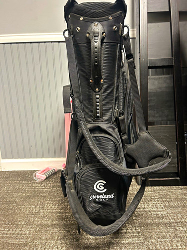 Cleveland golf black stand - black,