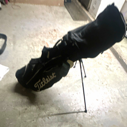Titleist black nylon - nylon, stand