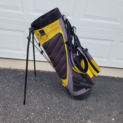 Golfpak carry stand bag yellow - golfpak,